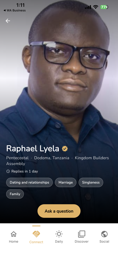 Ask a Pastor in Nuruni