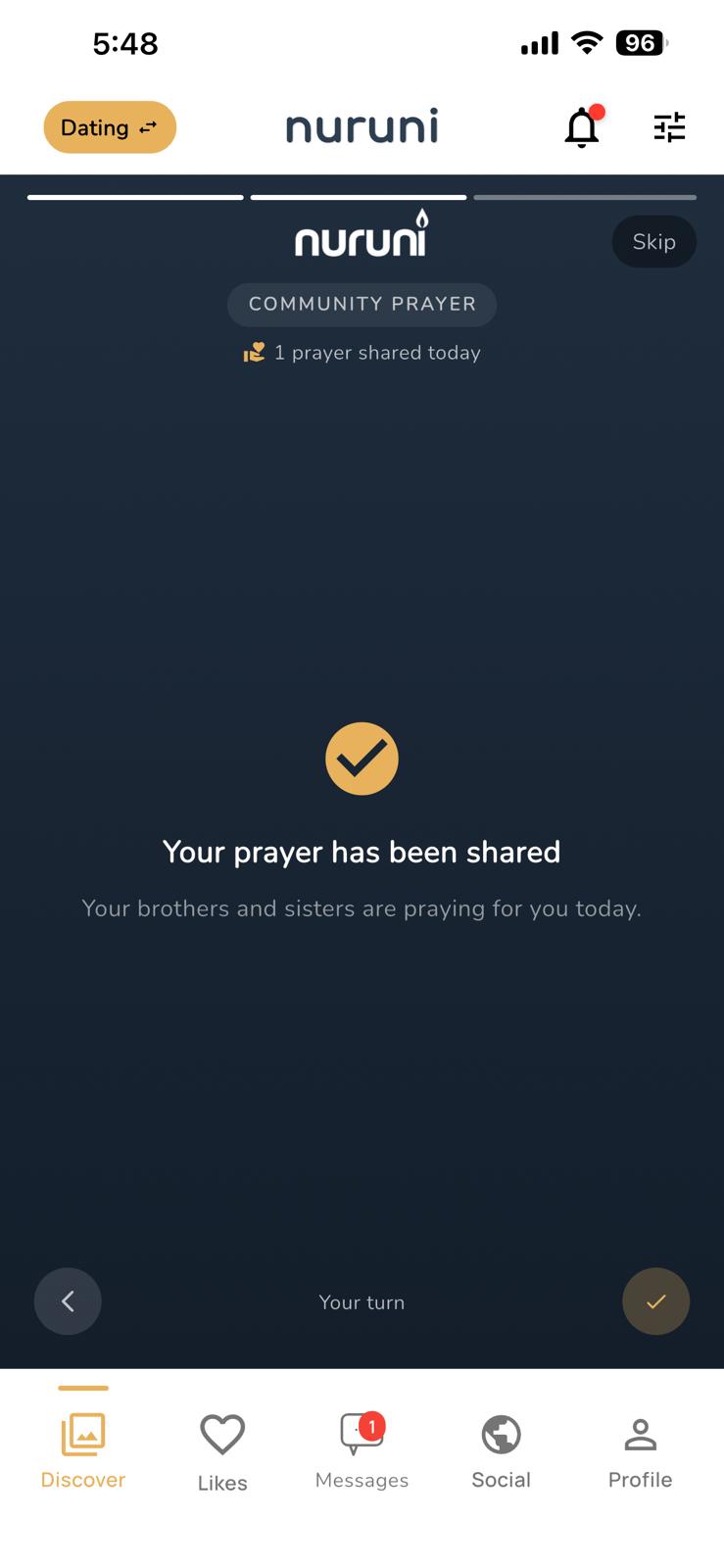 Community Prayer